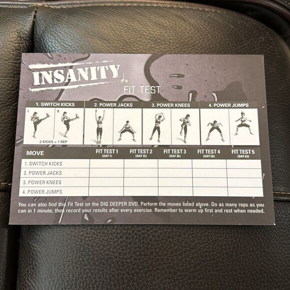 Insanity by Beachbody. Original packaging. NWTs. Shawn T will work you out! DVDs - Picture 10 of 14